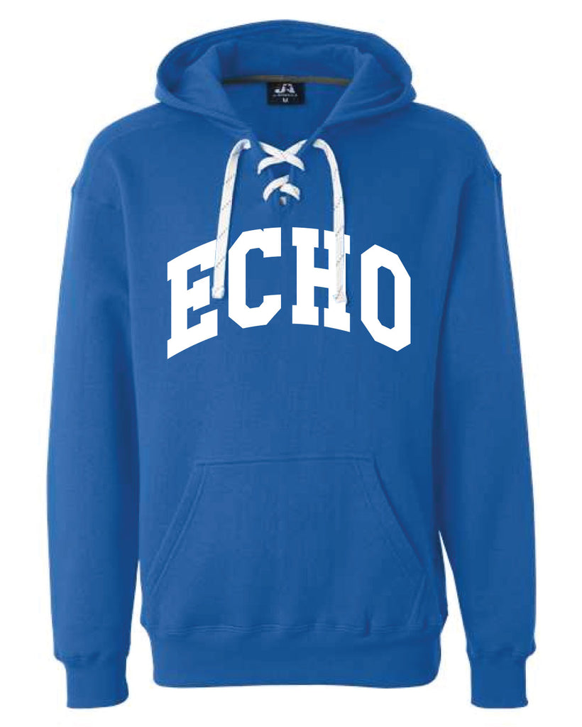 Lace-Up Hoodie